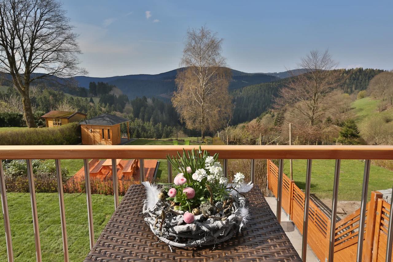 Landhaeuser Bergwiese - Ferienhaus Hoehenblick 상트안드레스베르크 외부 사진